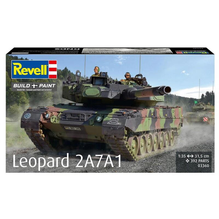 Model De Plástico Leopard 2a7a1