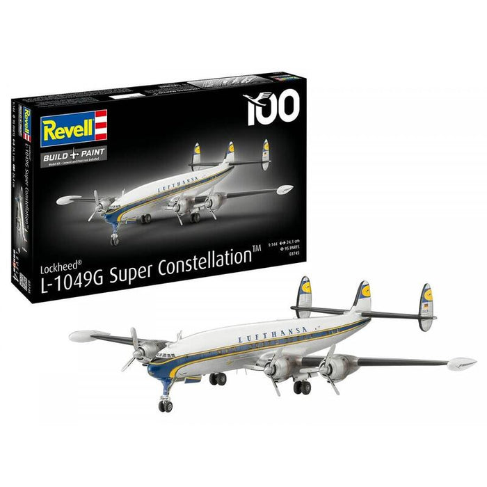 Model De Plástico Lockheed L.1049g Super Constellation Lufthansa