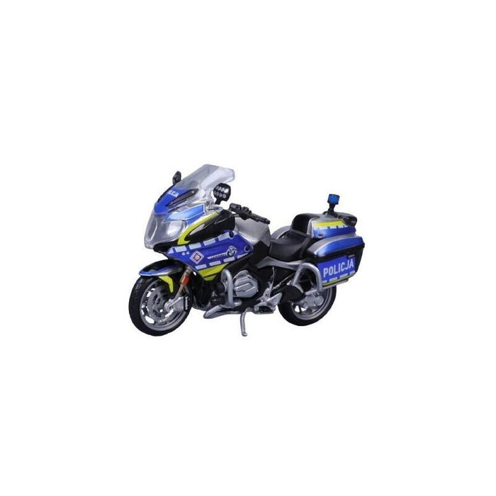 Model Metalowy Motocykl Polska Policja 1/18