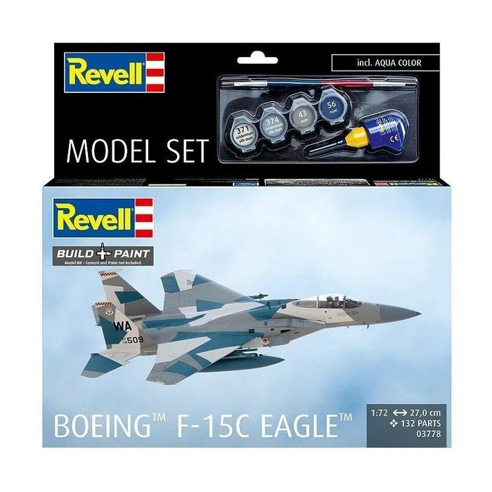 Model Plastikowy Boeing F15c Eagle 1:72 Zestaw