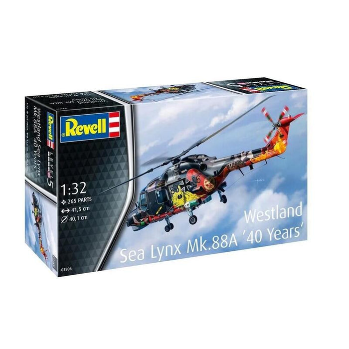 Model Plastikowy Helikopter Westland Lynx Spec Paint 1/32
