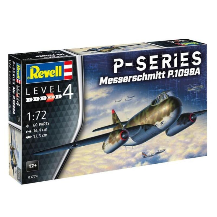 Model Plastikowy Samolot Messerschmitt P.1099a-P-Ser 1/72