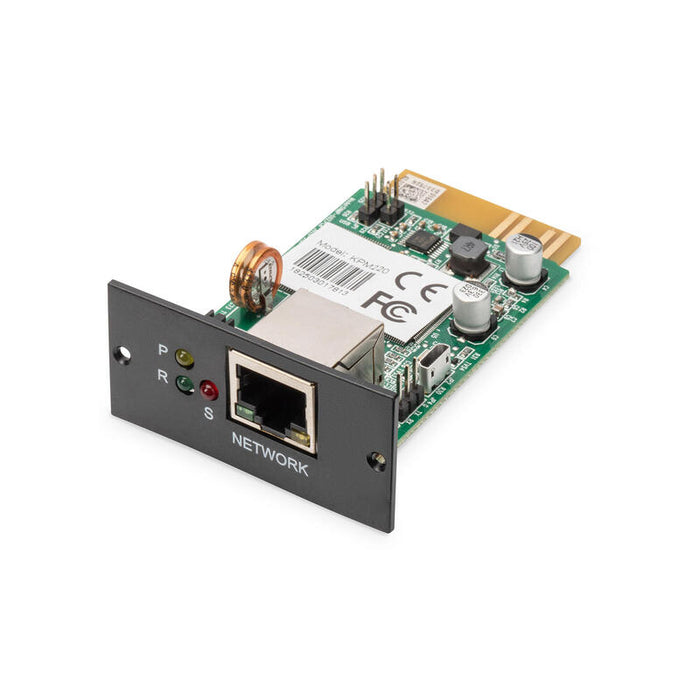 Módulo/Tarjeta Snmp Y Web Para Fuentes De Alimentación Awaryjnych Ups Con Serii Dn-17009x Y Dn-17010x