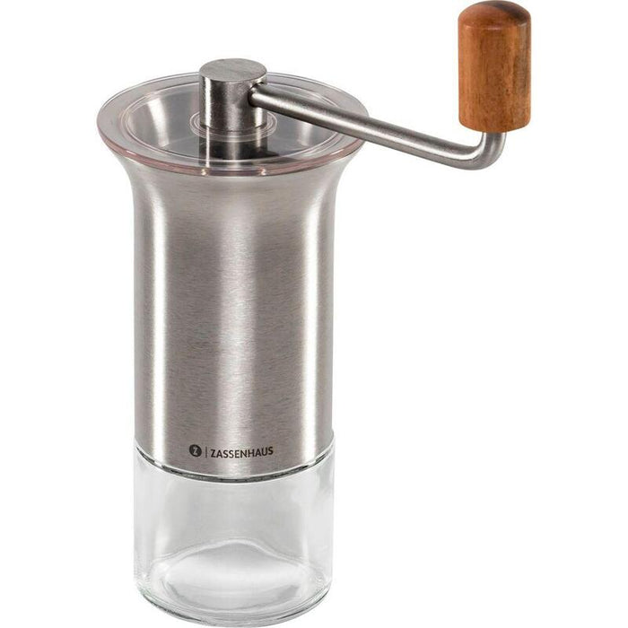 Molinillo De Café Zassenhaus Barista Acero Inoxidable / Cristal