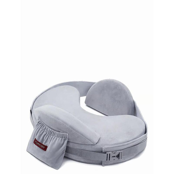 Momcozy: Almohada Exclusiva Para La Lactancia De Espuma Viscoelástica, Gris