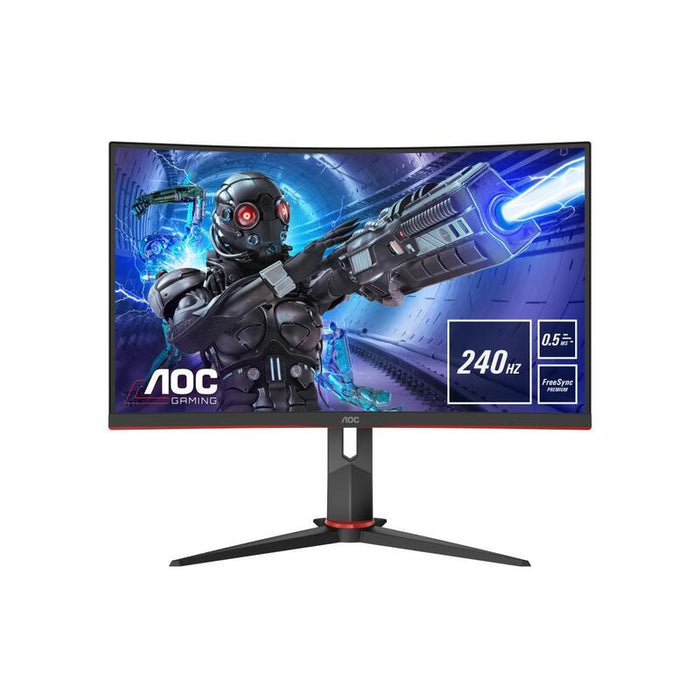 Monitor Aoc C27g2zu 27" Led Fullhd 240hz G-Sync Compatible Curva