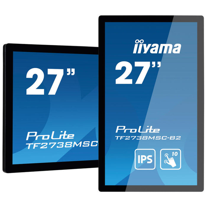 Monitor Iiyama 27 Pl Tf2738msc-B2 Ips Touch 16:9 Dvi Hdmi Dp Usb 5ms Sp