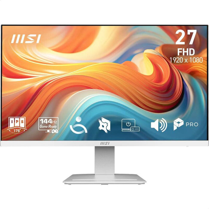 Monitor  Msi 27" 144hz Fhd Pro-Mp273wa-E14a Multimediale Hdmi