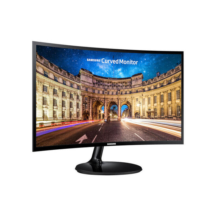 Monitor Reacondicionado Samsung 27" Lc27f390fhuxen Curvo  250 Cd/M 3000:1, 4 Ms Hdmi  D-Sub 15 Pines 1 Año De Garantia