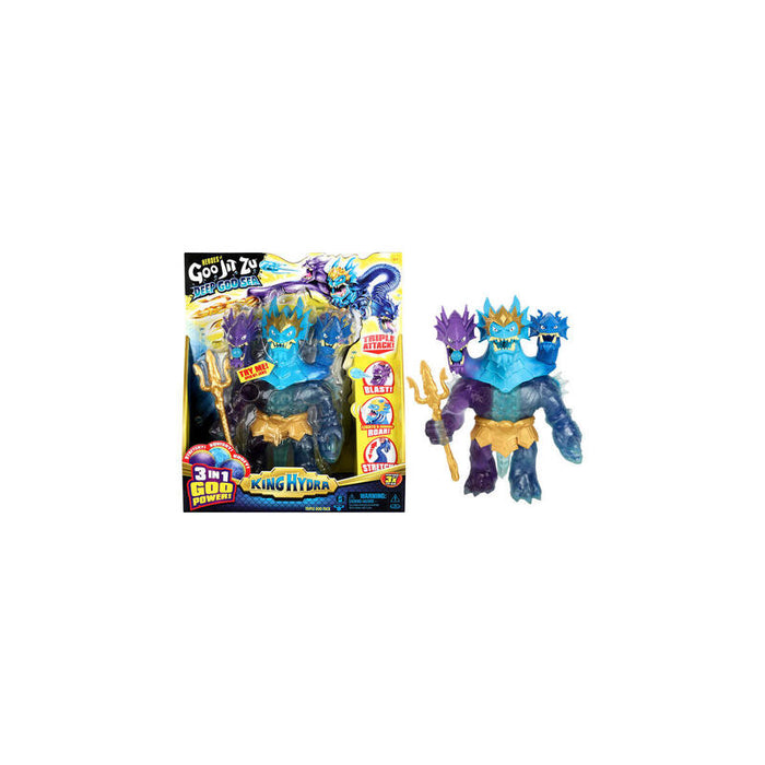 Moose Toys Heroes Of Goo Jit Zu - Deep Goo Sea S9 Triple Goo Pack King Hydra, Figura De Juguete 42576