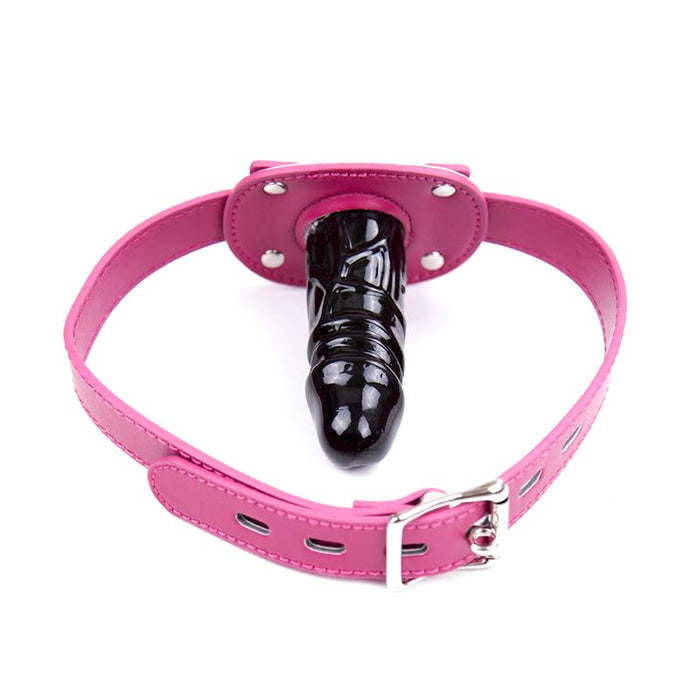 Mordaza De Dildo Ajustable 46-58 Cm - Dildo: 10 Cm