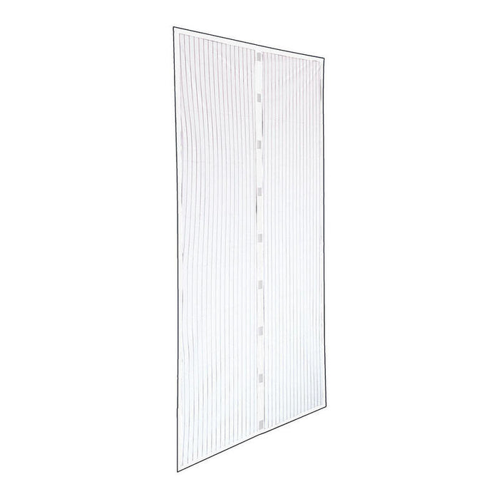 Mosquitera Con Marco Magnético, Blanca, 140 X 240 Cm, 2 Piezas 70 X 240 Cm