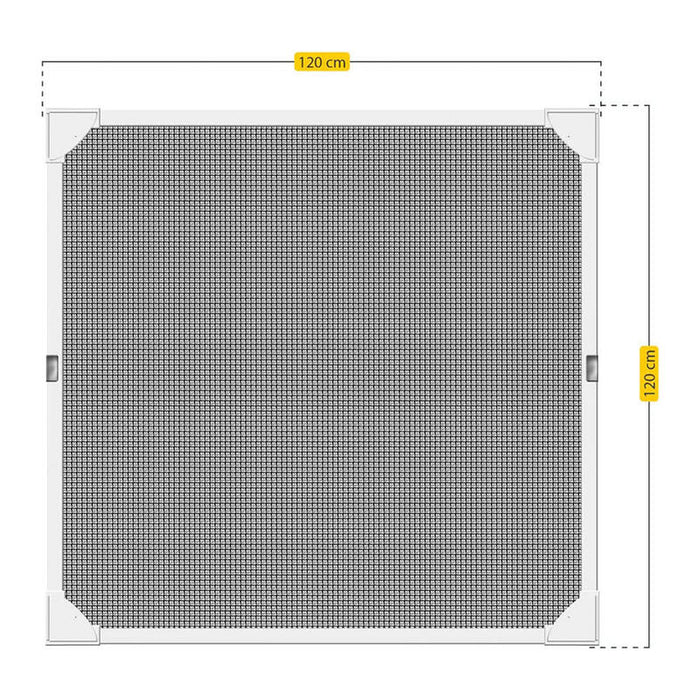 Mosquitera Easy Click, Blanca, 100 X 120 Cm