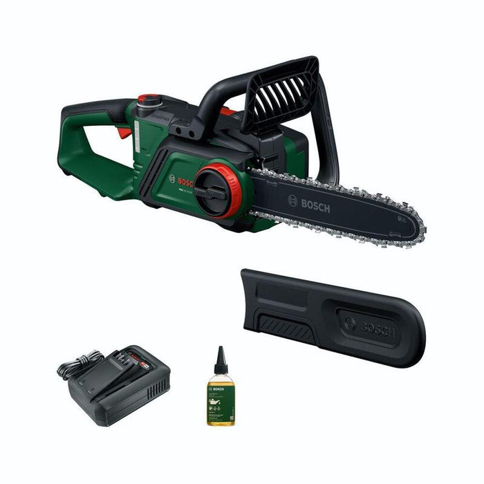 Motosierra Bosch A Batería Pke18v-30-28 Tecnología Opticut Velocidad De La Cadena: 9 M/S, Incluye Batería Y Cargador)
