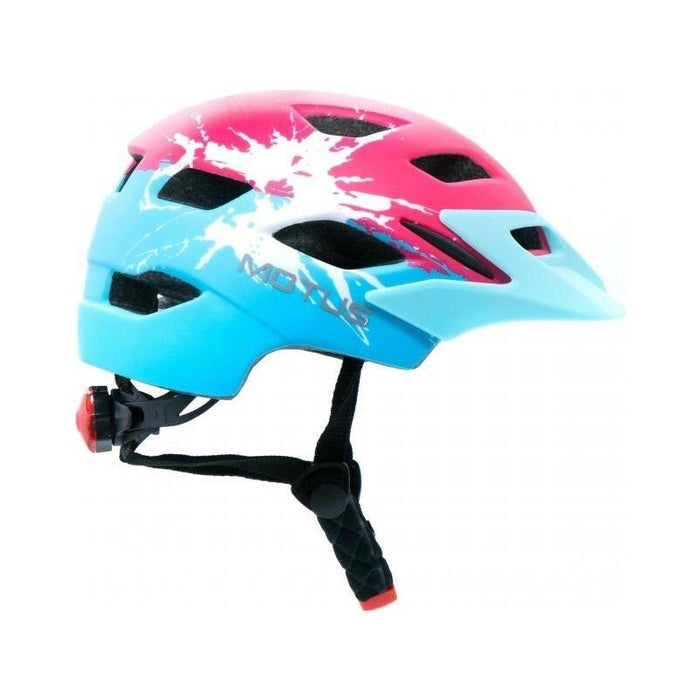 Casco Motus Rojo-Azul Para Niños S/M