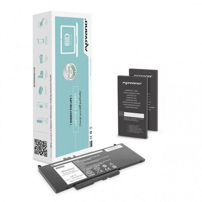 Movano Battery For Dell Latitude E5470, E5570