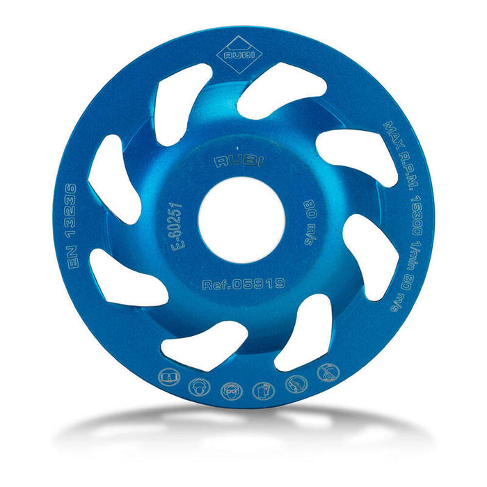 Muela Desbaste Fan Cup Para Hormigón Superpro Ø100 X 22,2 Mm