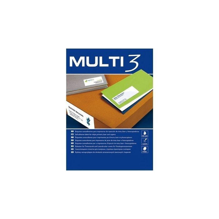 Multi-3 Etiquetas 105 X 29mm 100 Hojas