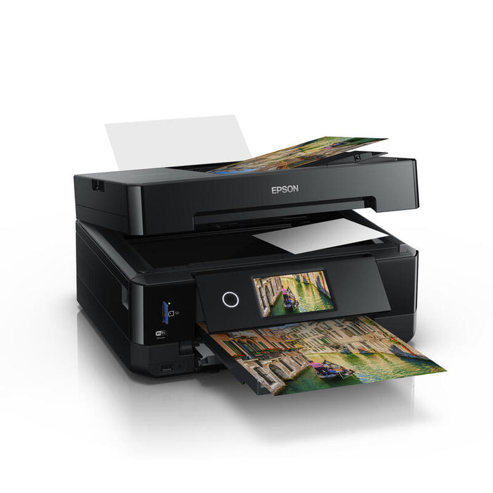 Multifunción Epson Wifi Expression Premium Xp-7100 32/32ppm Borrador Duplex EscaNer 1200*4800ppp Adf Imprime En Cd/Dvd Cartuchos 202bk/C/M