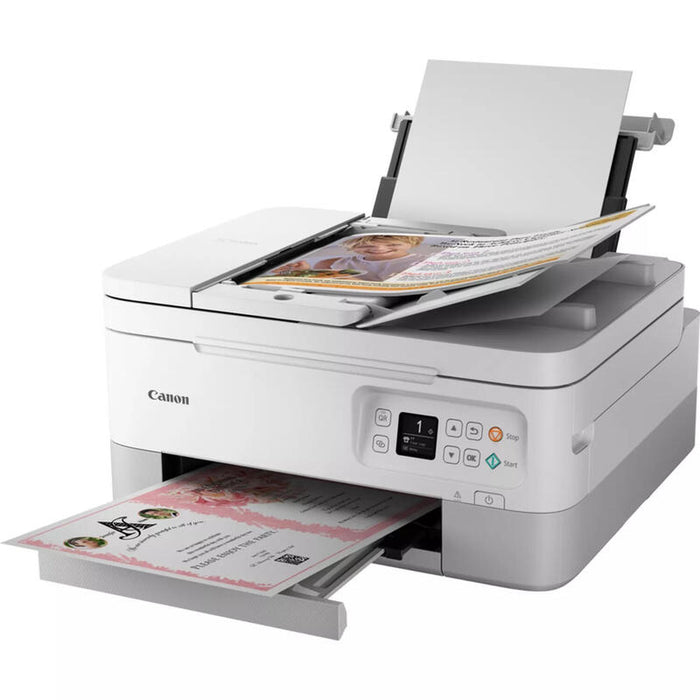 Multifunción Fotográfica Canon Pixma Ts7451i Wifi Dúplex Blanca