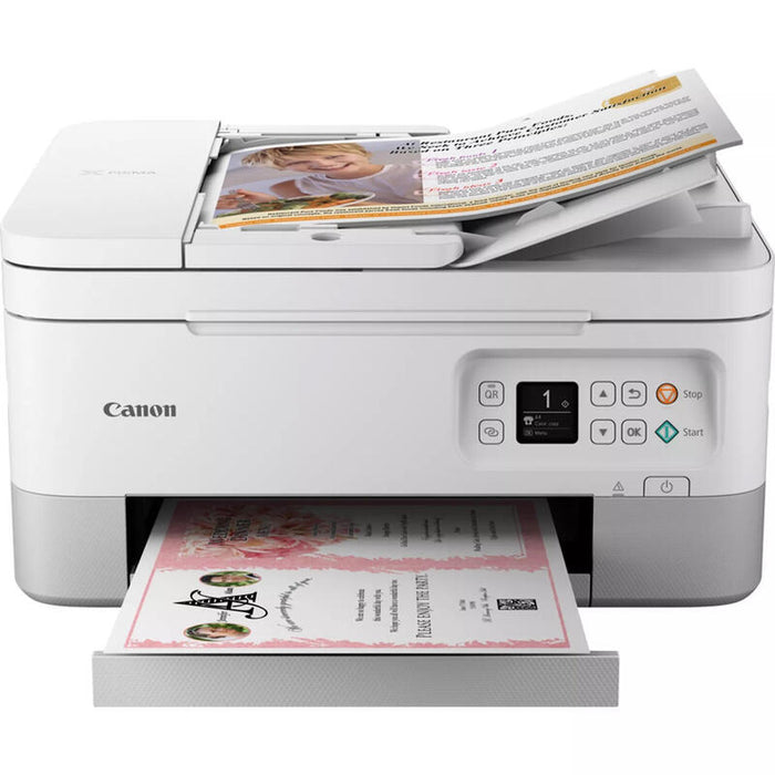 Multifunción Fotográfica Canon Pixma Ts7451i Wifi Dúplex Blanca