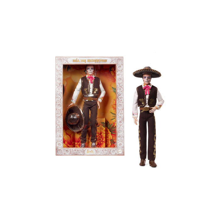 Muñeco Barbie Signature Dia De Muertos 2025 Ken Con Traje Y Sombrero Jbj06