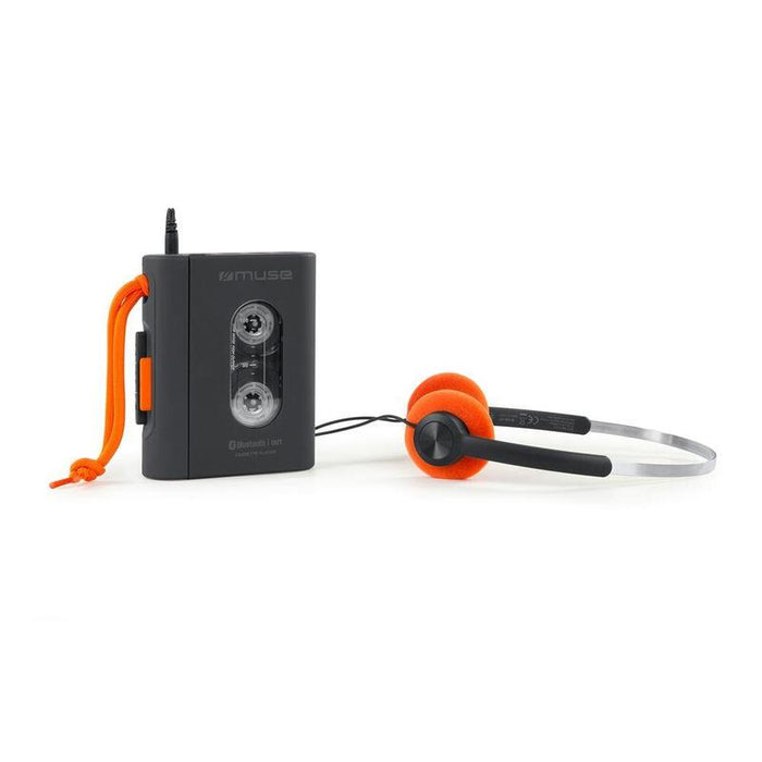 Muse M-136 Wm Portable Cassetter Player With Headphones