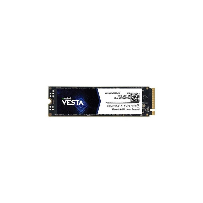 Mushkin Vesta 2tb, Ssd Pcie 4.0 X4, Nvme 1.4, M.2 2280 Mknssdve2tb-D8