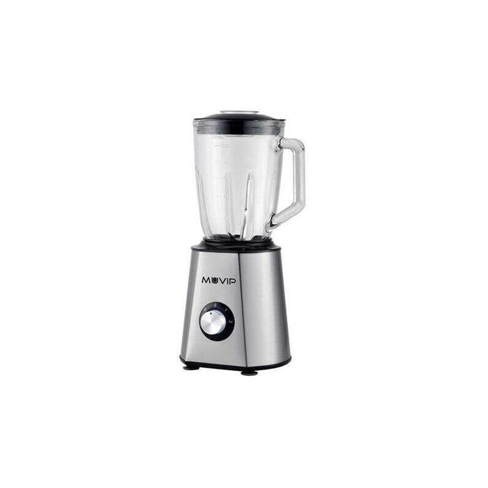Muvip Batidora Inoxidable Vaso Cristal 1500w 1.5 Litros