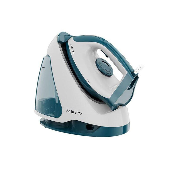 Muvip Mv0650 Centro De Planchado - Potencia 2200w - Deposito De 1.2l - Suela Ceramica - Funcion De Bloqueo De Plancha