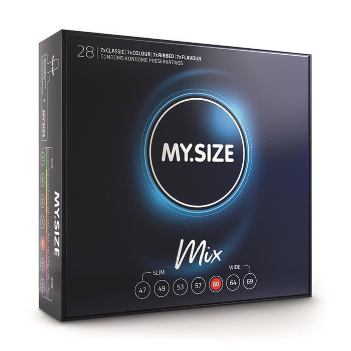 My Size - Mix Preservativos 60 Mm 28 Unidades