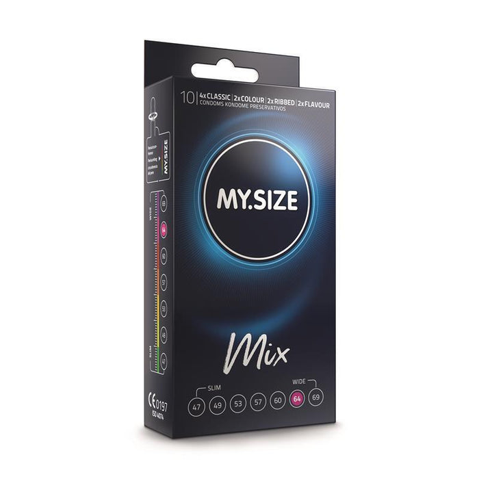 My Size - Mix Preservativos 64 Mm 10 Unidades