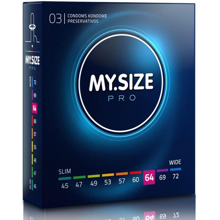 My Size - Pro Preservativos 64 Mm 3 Unidades