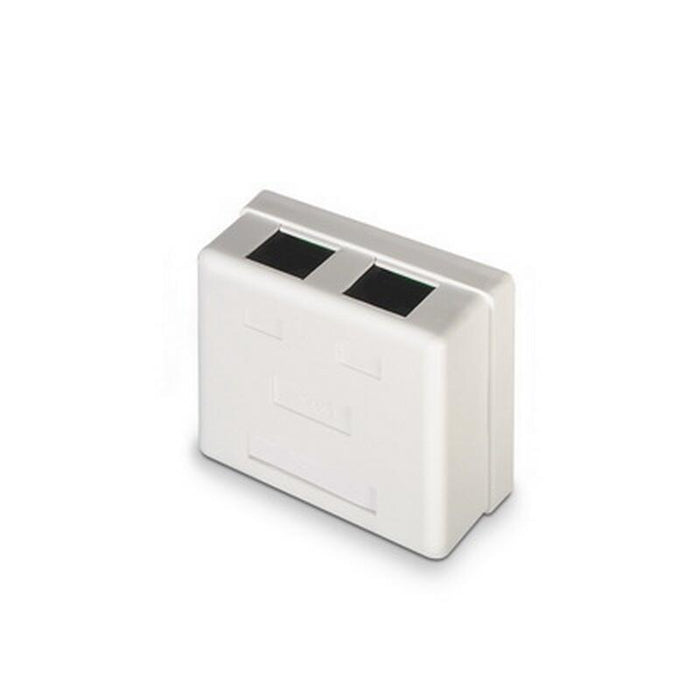 Nanocable Roseta De Superficie Rj45 Cat.5e Utp 2 Tomas