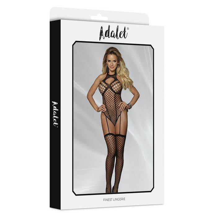Naomi Bodystocking Con Liguero Talla (Interno):S/M