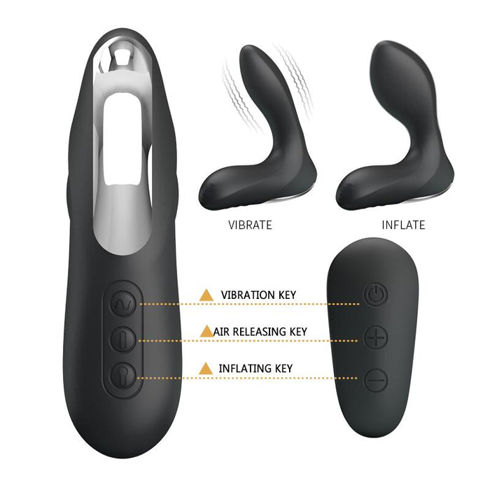 Plug Nasreddin Estimulador Anal Con Inflado Usb