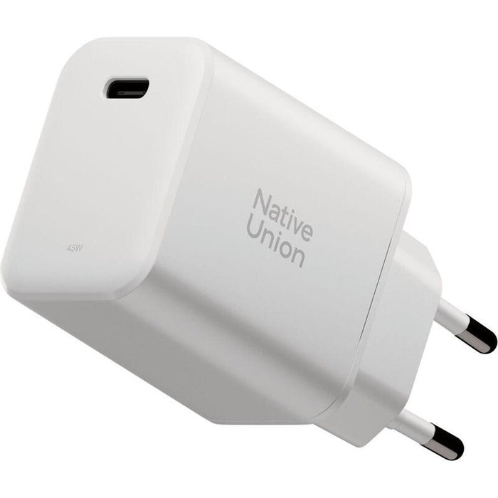 Native Union 45w Usb-C Pd Fast Gan Wall Charger White