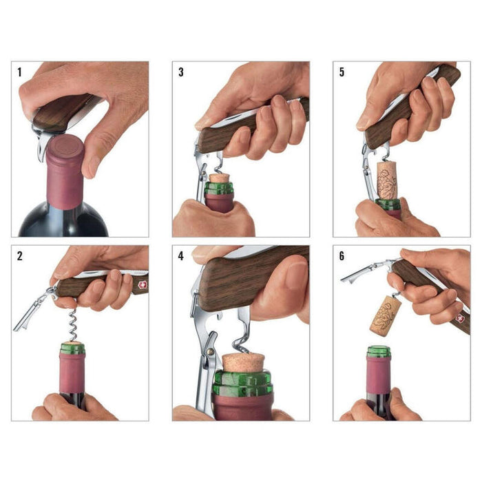 Navaja Victorinox Wine Master Multiusos Plata