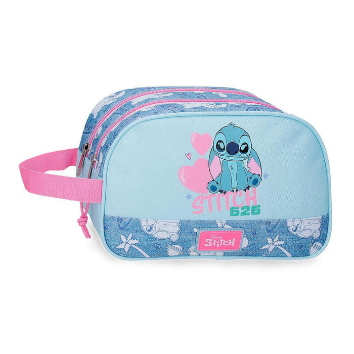 Neceser Hearts Stitch Disney Adaptable