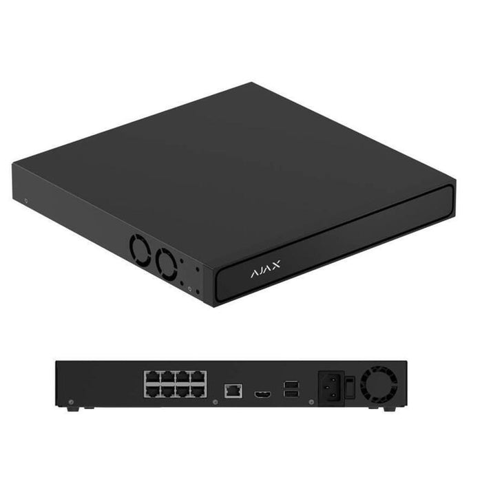 Net Video Recorder 8ch/H2d8pac Black 140912 Ajax