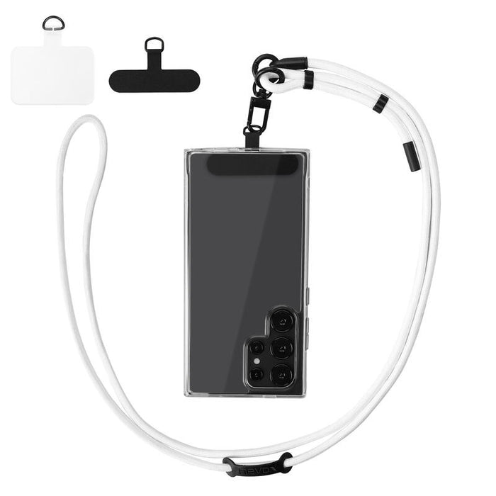 Nevox Correa Para Teléfono Móvil/Cadena Para Teléfono Móvil Universal, Correa Blanca 4250686413588.0
