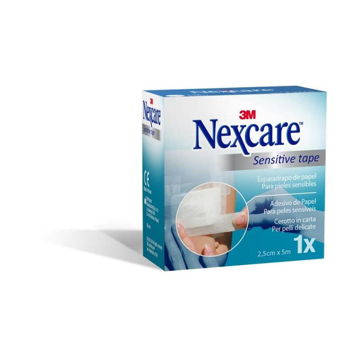 Nexcare Sensitive Esparadrapo - 25mm X 5m - Blanco