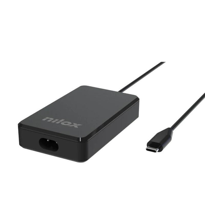 Nilox Cargador Usb-C Gan De 90 W Para Ordenadores Portátiles