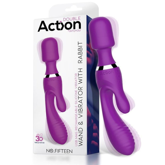 No. Fifteen Vibrador Y Masajeador 3 Motores Independientes