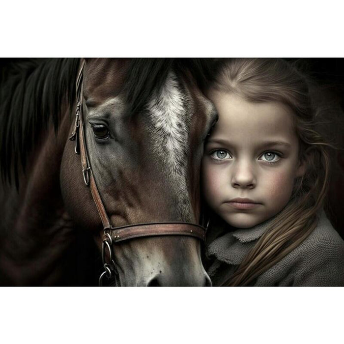 Norimpex Diamond Mosaic  - Girl With A Horse