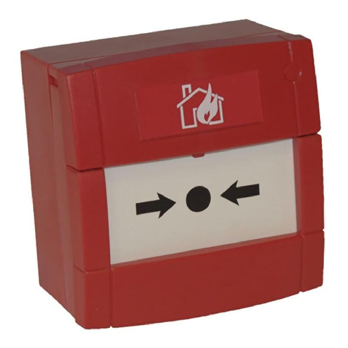 Notifier M1a-R470sf-Stck-01 Pulsador De Alarma Rearmable De Color Rojo Para Sistemas Convencionales.