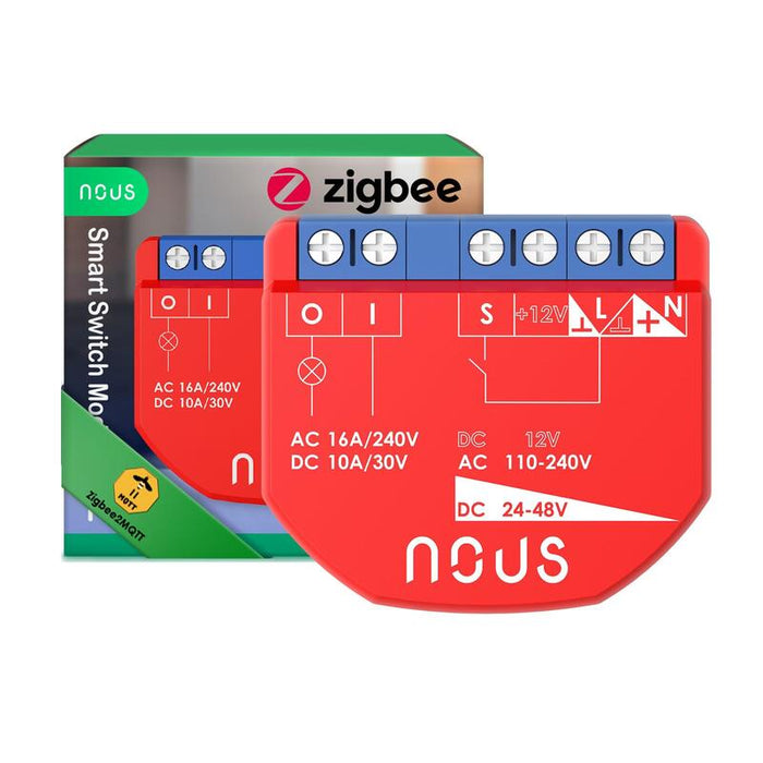 Nous B2z Schaltaktor Zigbee Pm 1 Kanal 16a Zigbee3.0 Messung
