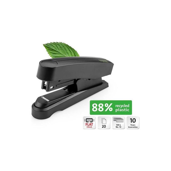 Novus Grapadora B10fc Profesional Re+New Incluye 200 Grapas No.10 Negro