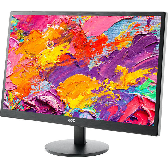 Nuevo Desprecintado Monitor Aoc M2470swh 23.6' FullHd Multimedia Negro
