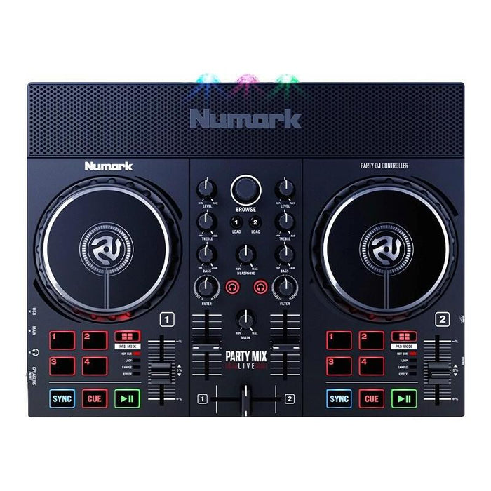Numark Partymixlivexeu Party Mix Live Dj Controller, Lautsprecher, 2 Decks